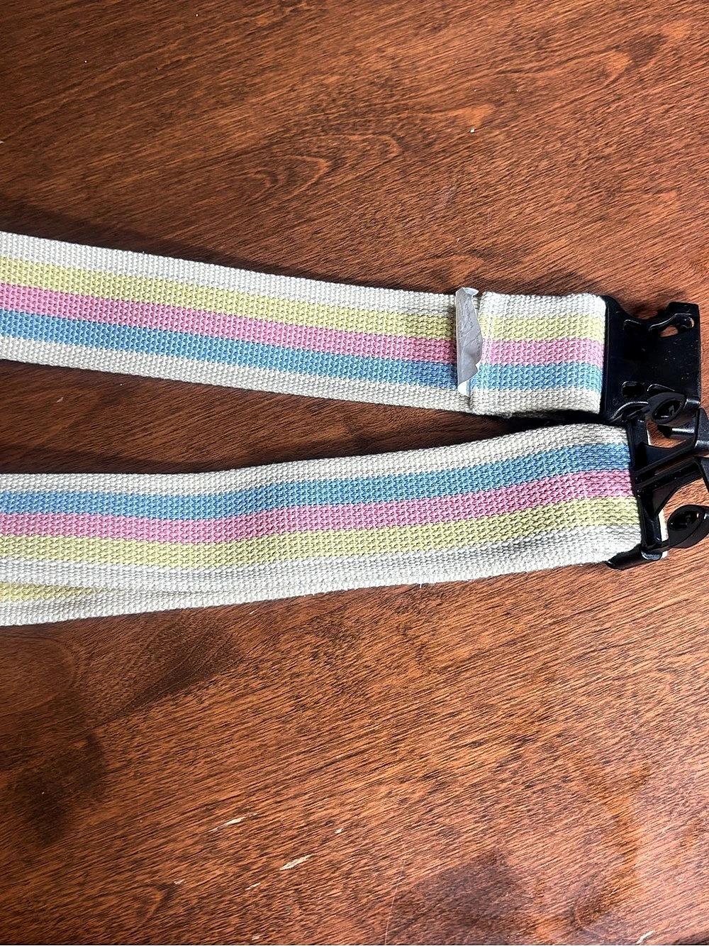 Mekesson 860 Striped Belt in Multicolor NWT